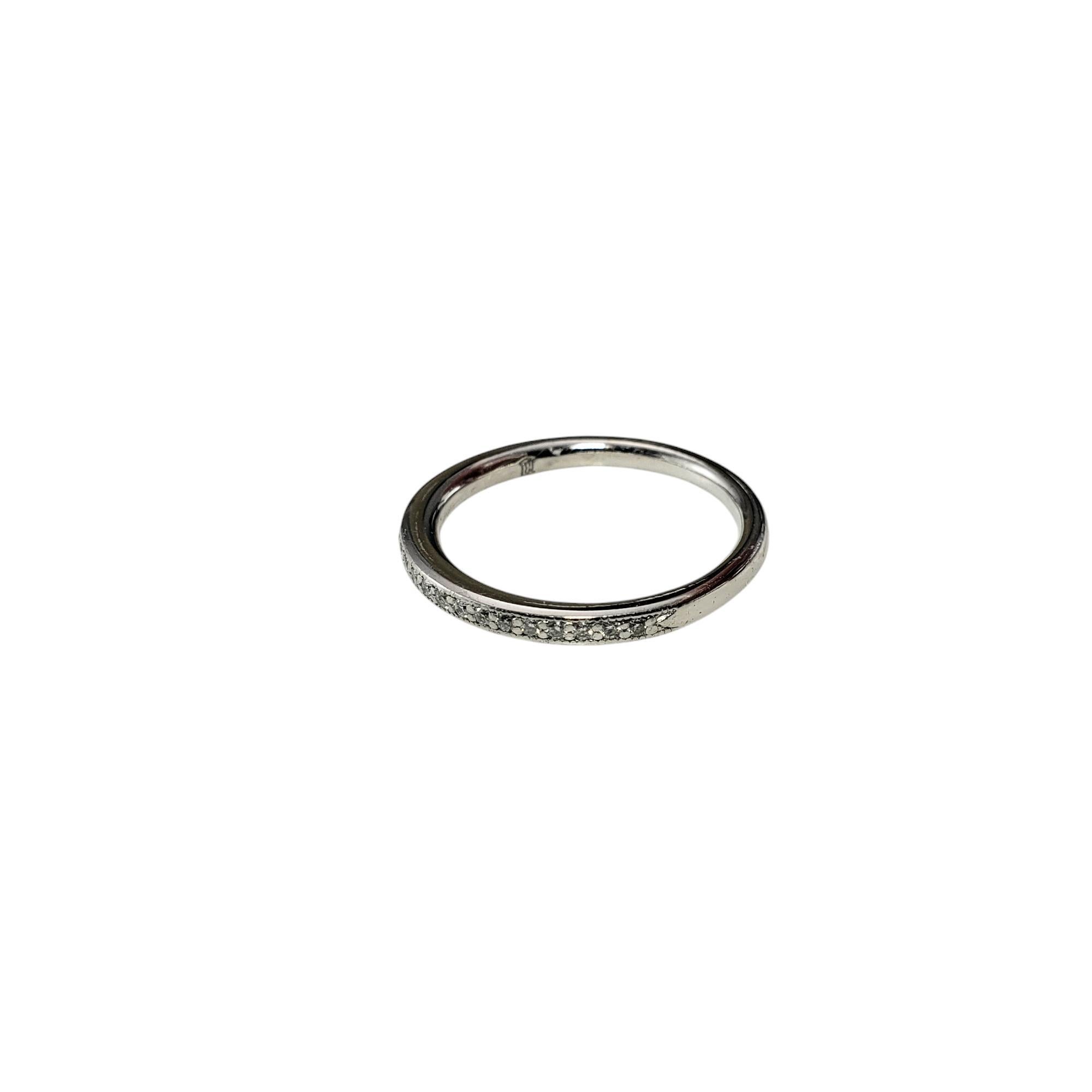 Anello in platino e diamanti misura 5,75 #20042 In condizioni buone in vendita a Washington Depot, CT