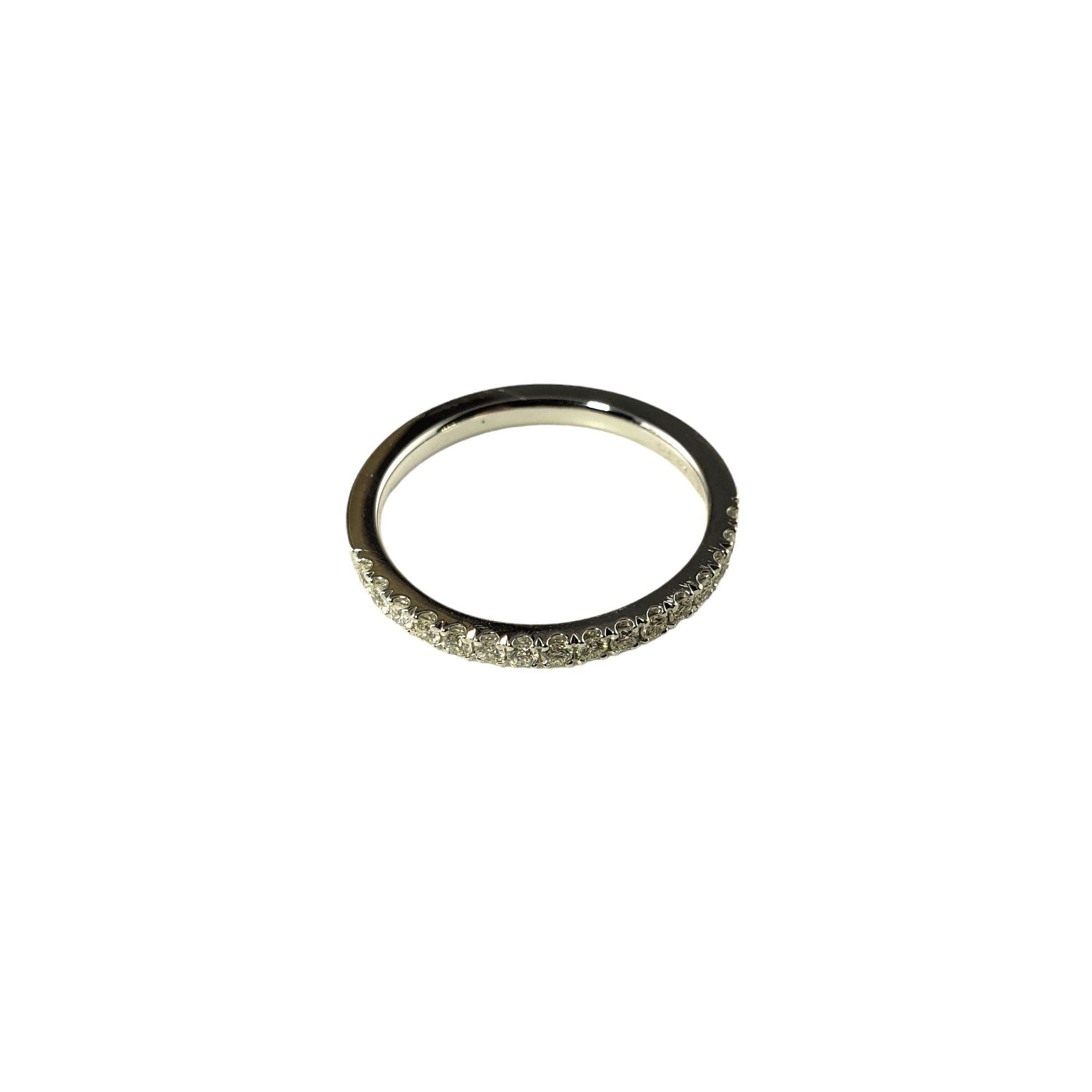Alianza de platino y diamantes talla 7 #18421 Corte brillante en venta