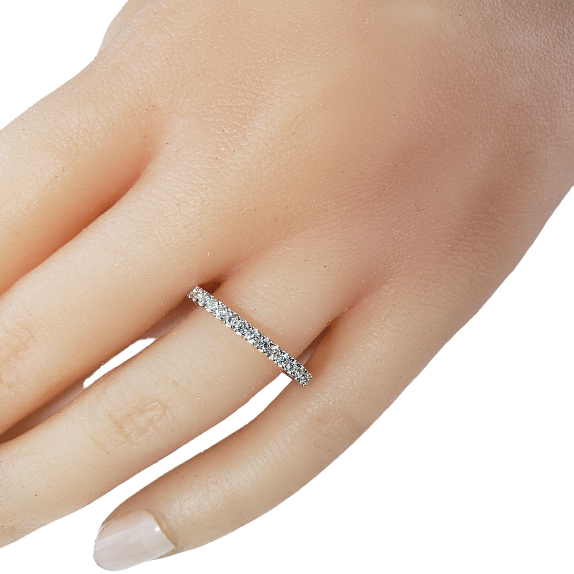 Alianza de platino y diamantes talla 7 #18421 en venta 4