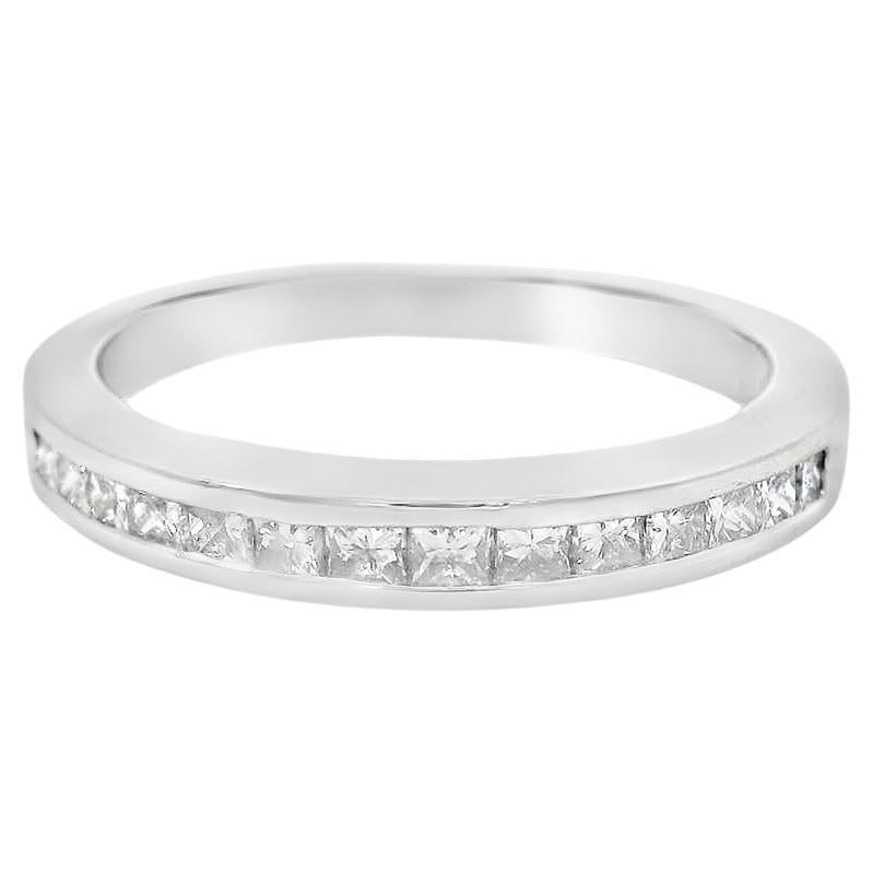 Platinum and Natural Diamond Band