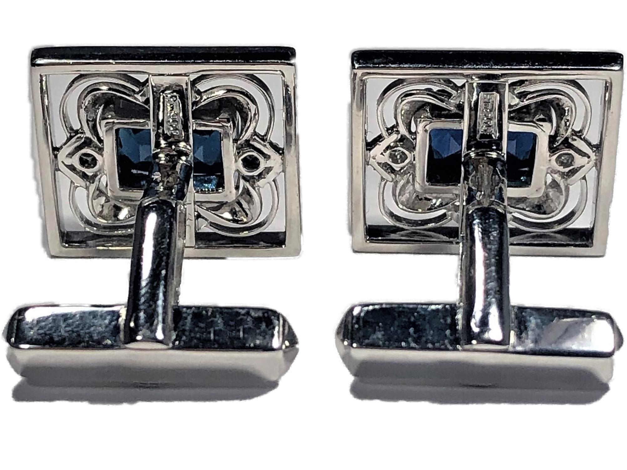 diamond cufflinks surfside