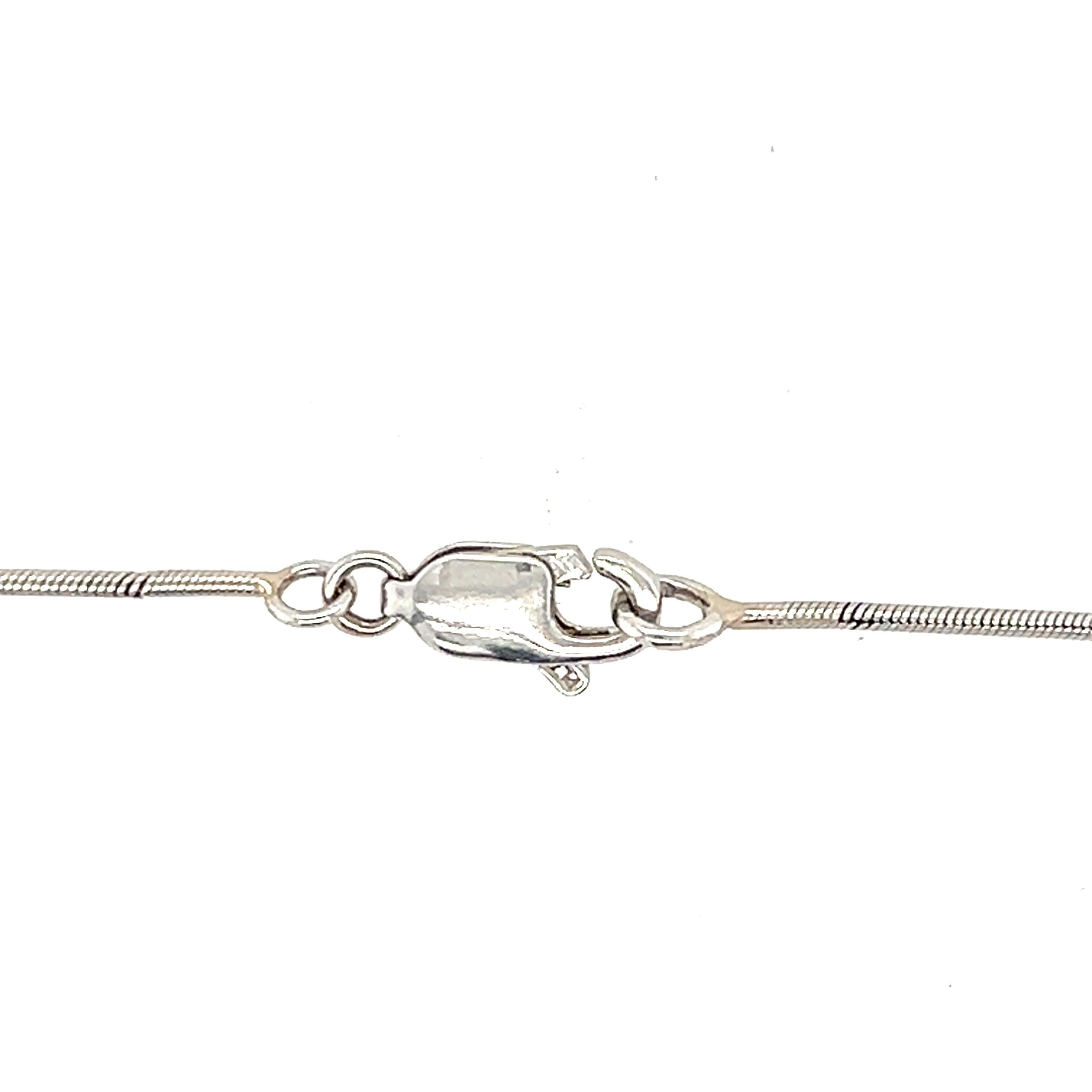 Platinum and 18k Yellow Gold Diamond Pendant Necklace For Sale 1
