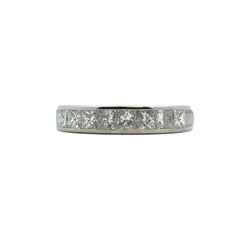 Platinum approx. 1.42ctw Diamond Wedding Band
