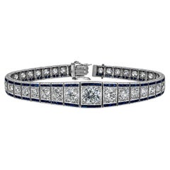 Platinum Art Deco Bracelet