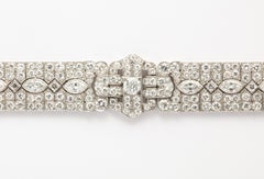 Platinum Art Deco Diamond Bracelet by Tiffany & Co.