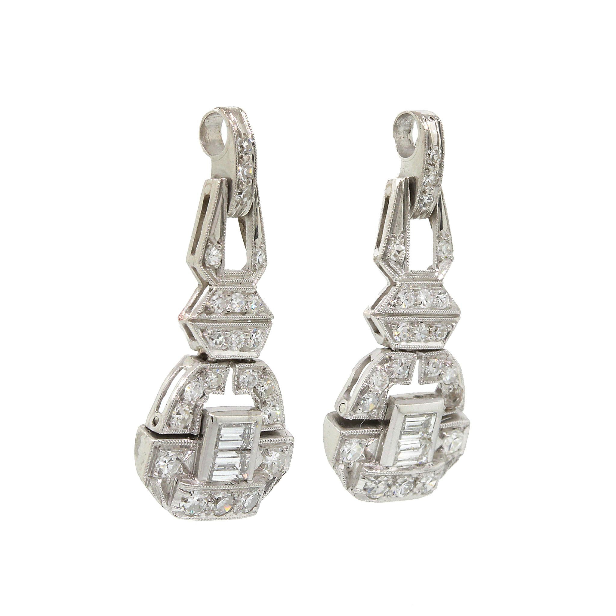 Platinum
Diamond: 0.42 ct twd
Length: 0.75 inch