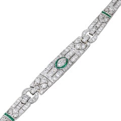 Platinum Art Deco Period Bracelet