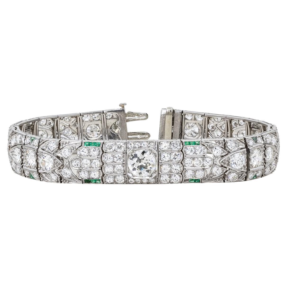 Platinum Art Deco period Bracelet