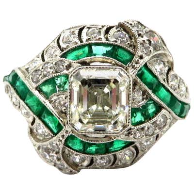 Art Deco Engagement Rings - 2,473 For Sale at 1stdibs - Page 8