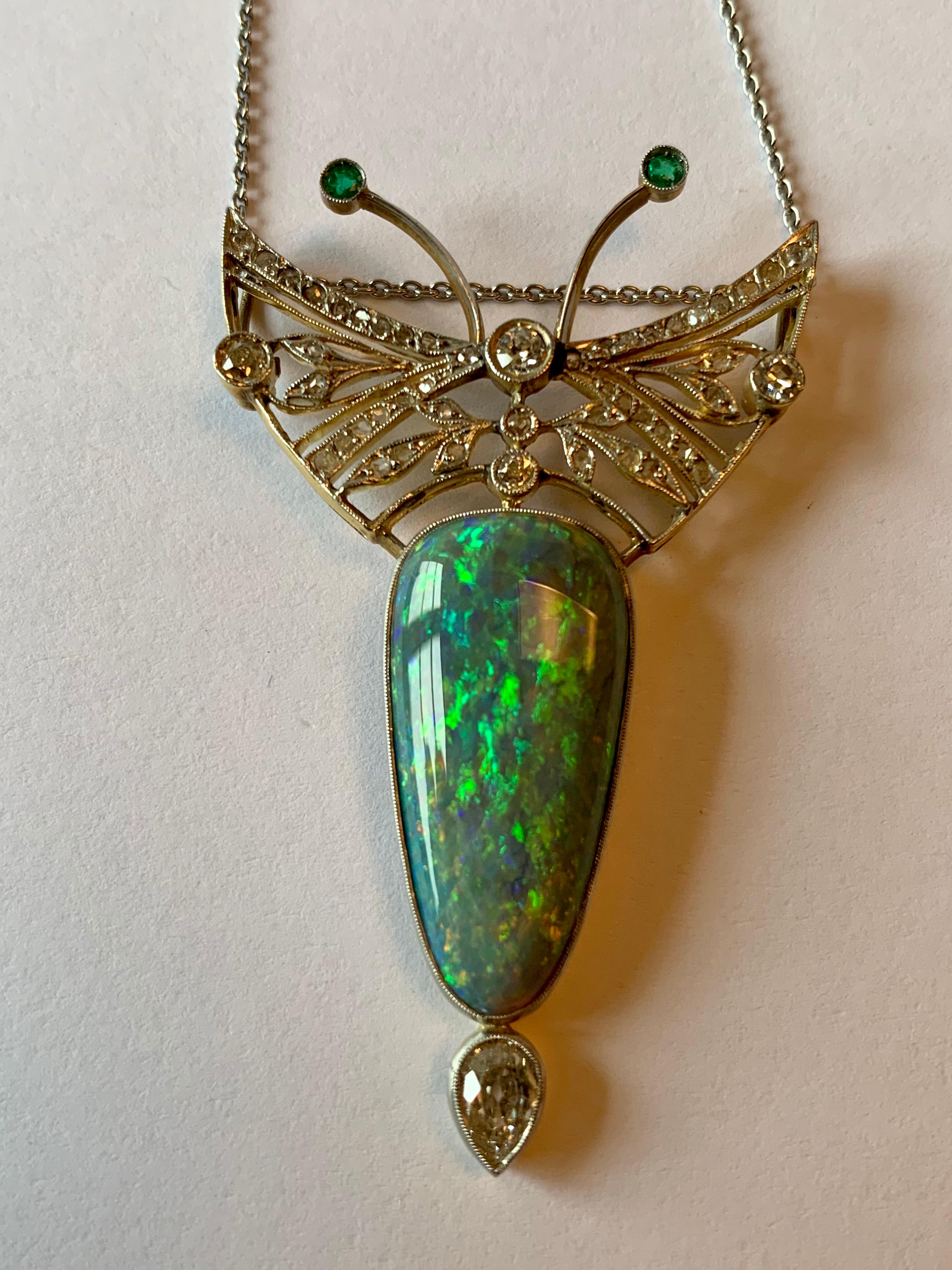 queen elizabeth opal necklace