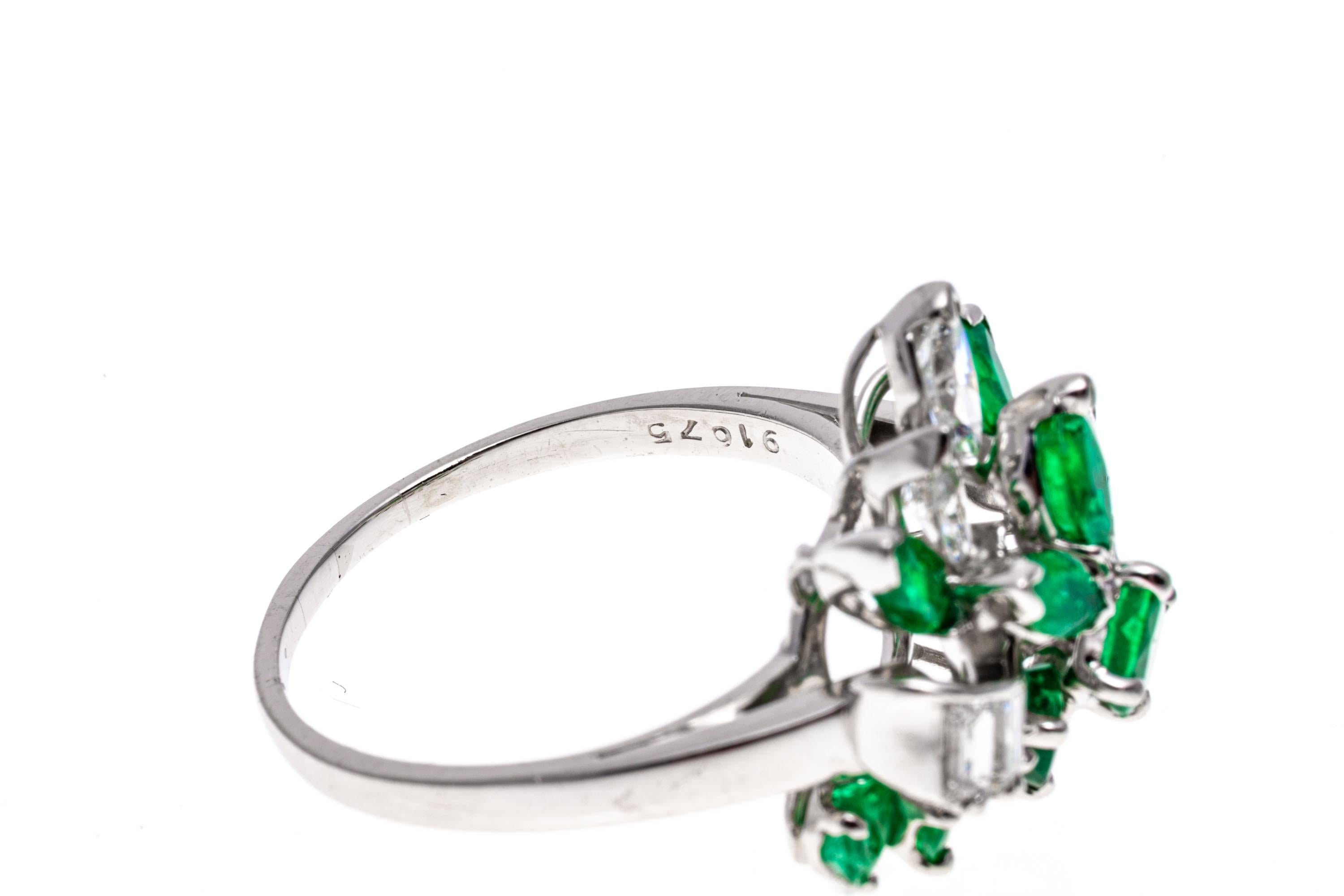 emerald and platinum jewelry