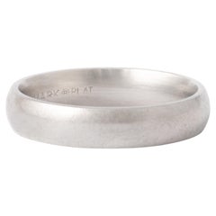 Platinum Band Ring