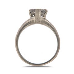 Platin Bliss Salz und Pfeffer Diamant Ring 'Mitte, 0,95 Karat'