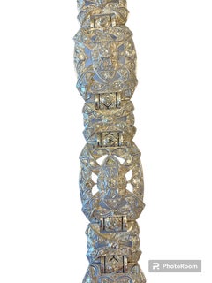 Platinum Bracelet With Diamonds