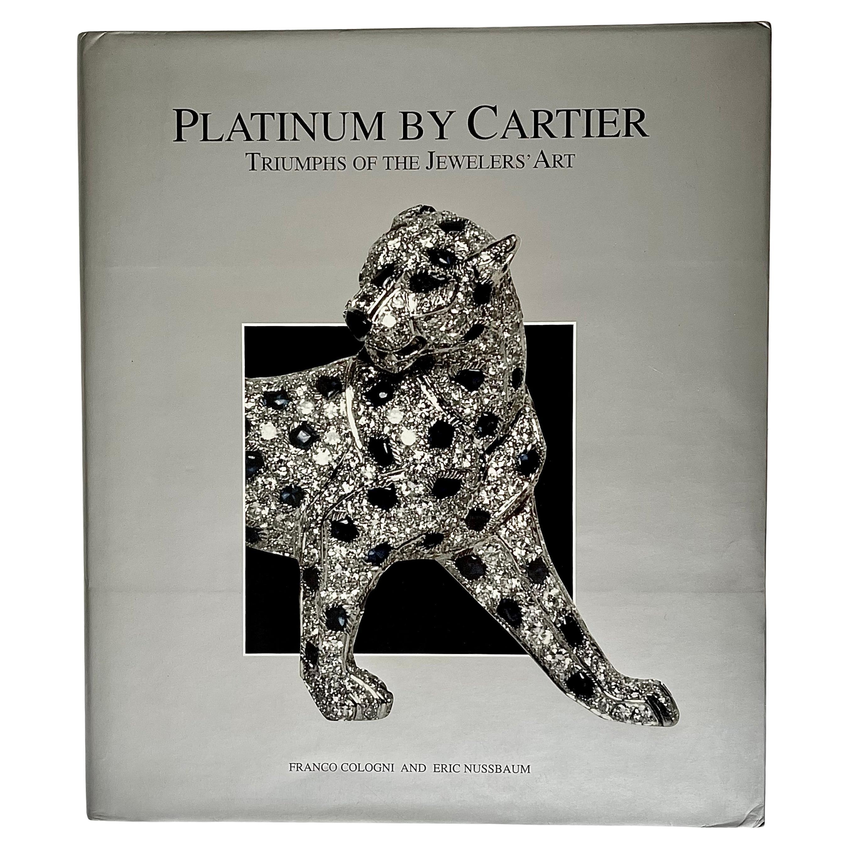 Triumphs of the Jeweller's Art, 1ère édition américaine en platine de Cartier, 1996