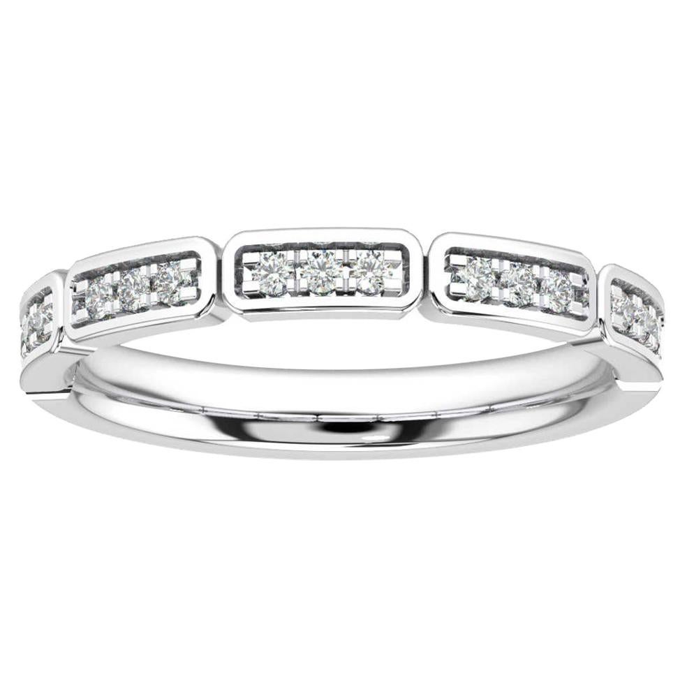 Platinum Camila Diamond Ring '1/6 Carat' For Sale