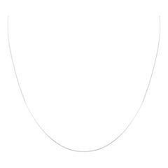 Platinum Chain Necklace