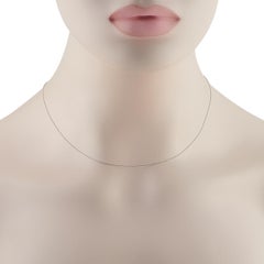 Platinum Chain Necklace MF34-041426