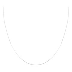 Platinum Chain Necklace MF34-041426
