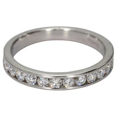 Platinum
Channel Set Diamond Ring - Size 5.75