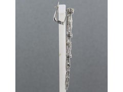 Platinum Clip-On Earrings with 2.50ct Brilliant-Cut Diamonds, 2012