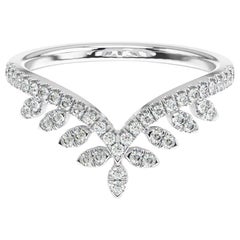 Used Platinum Colmar Diamond Ring '1/4 Carat'