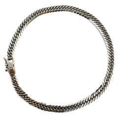 Platinum Cuban Link Bracelet