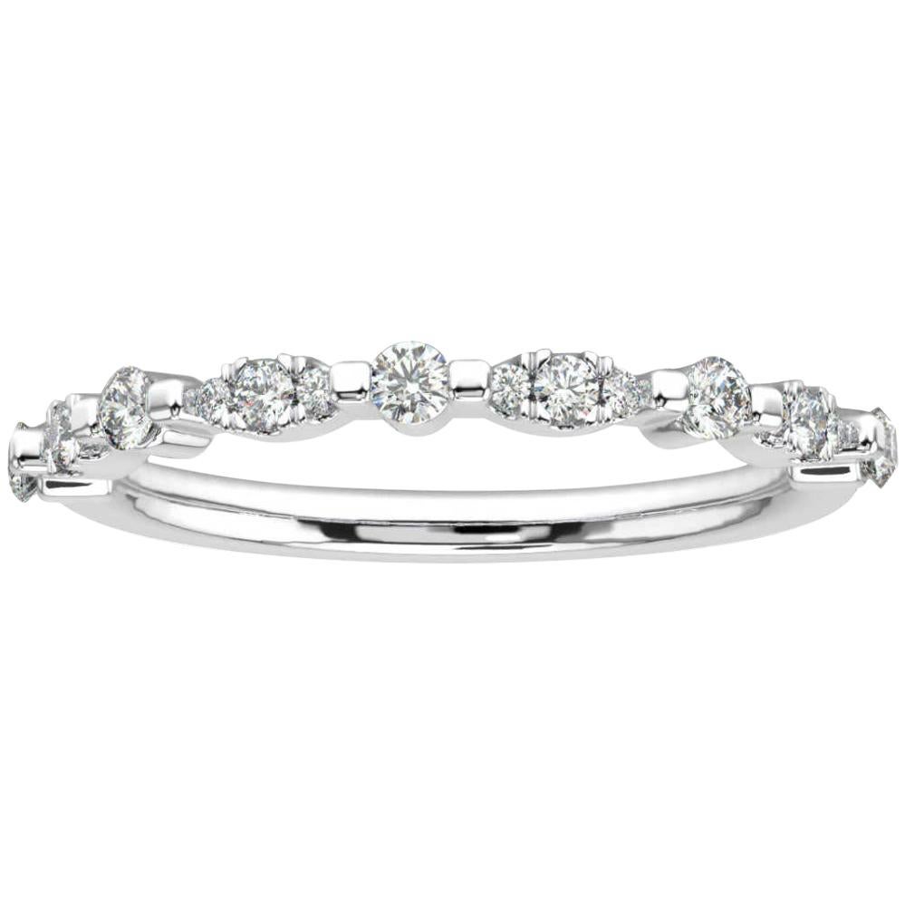 Platinum Dalia Diamond Ring '1/4 Ct. tw'