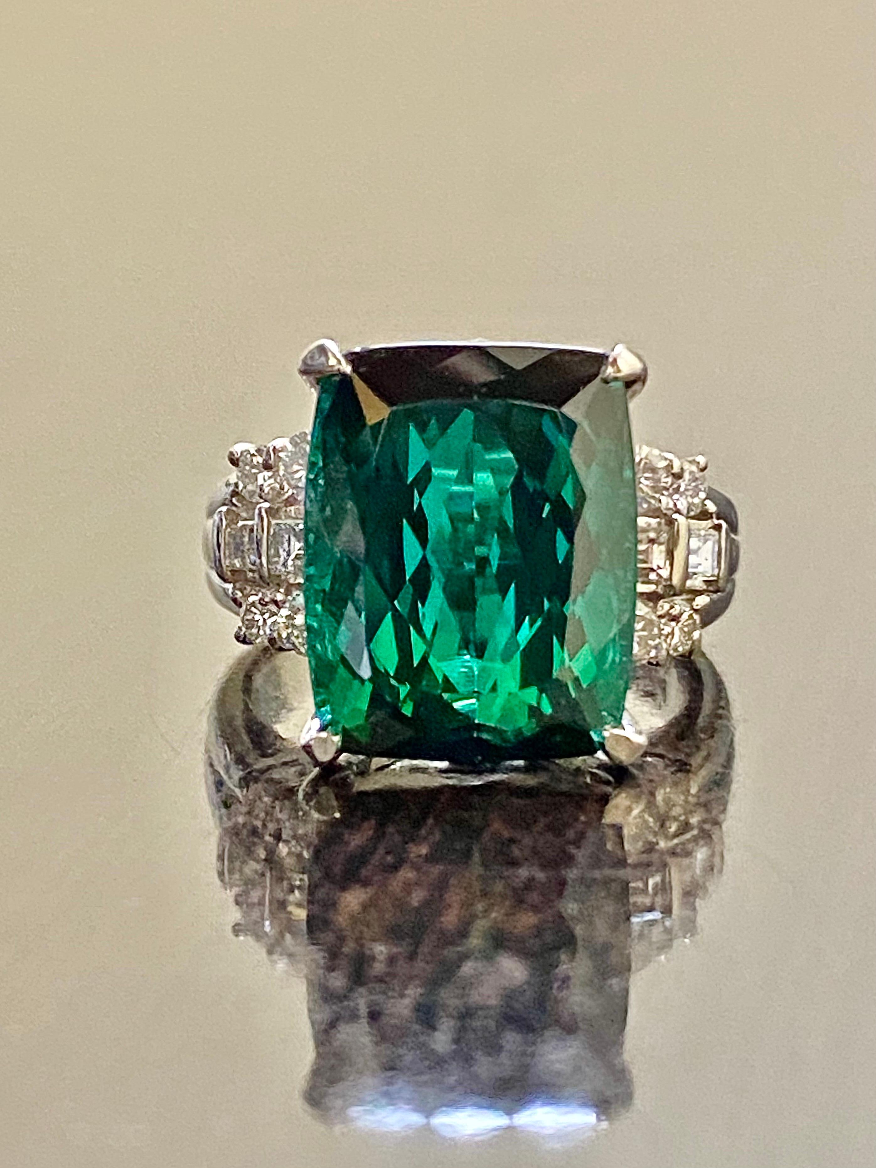 Buy 3 Carats Oval Indicolite Tourmaline Engagement Ring, Three Stone Teal  Green Tourmaline Promise Ring, Peacock Gemstone Ring, October Birthday  Online in India - Etsy