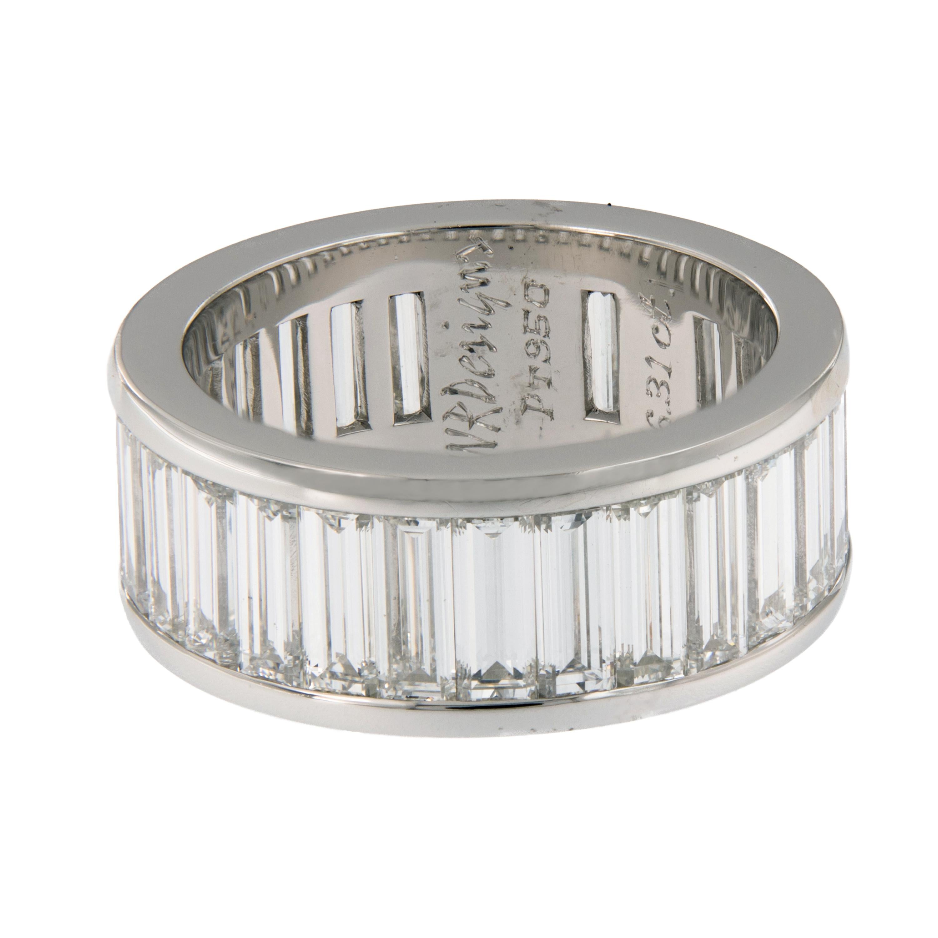 baguette eternity ring