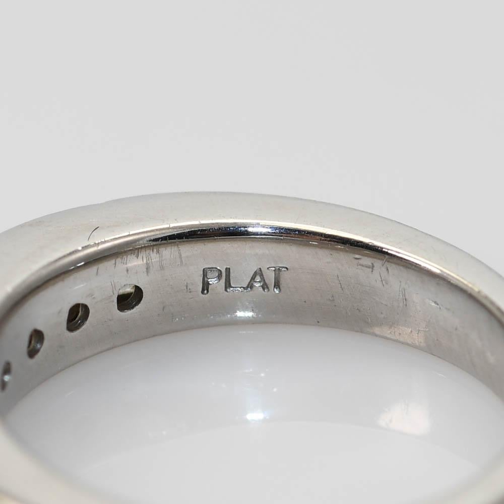 Taille princesse Bandeau de diamants en platine 1.00ct en vente