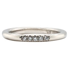 Bracelet en platine et diamants