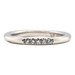 Bracelet en platine et diamants