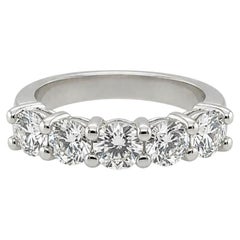 Bracelet en platine avec diamant