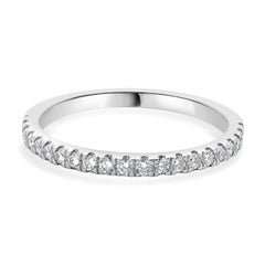 Anillo de diamantes en platino