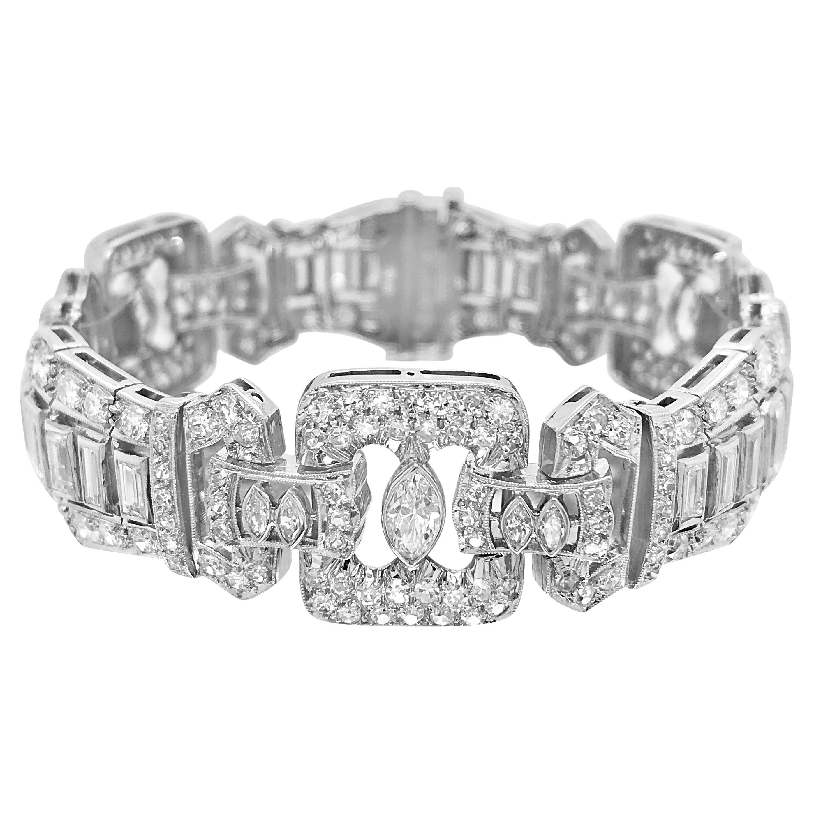 Platinum Diamond Bracelet