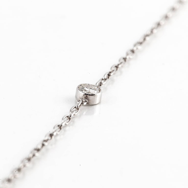 Platinum Diamond Chain For Sale at 1stdibs