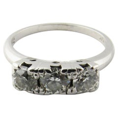Platinum Diamond Engagement or Wedding Ring