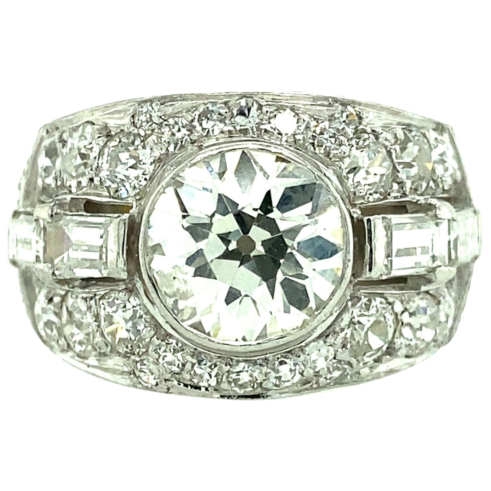 Platinum Diamond Engagement Ring