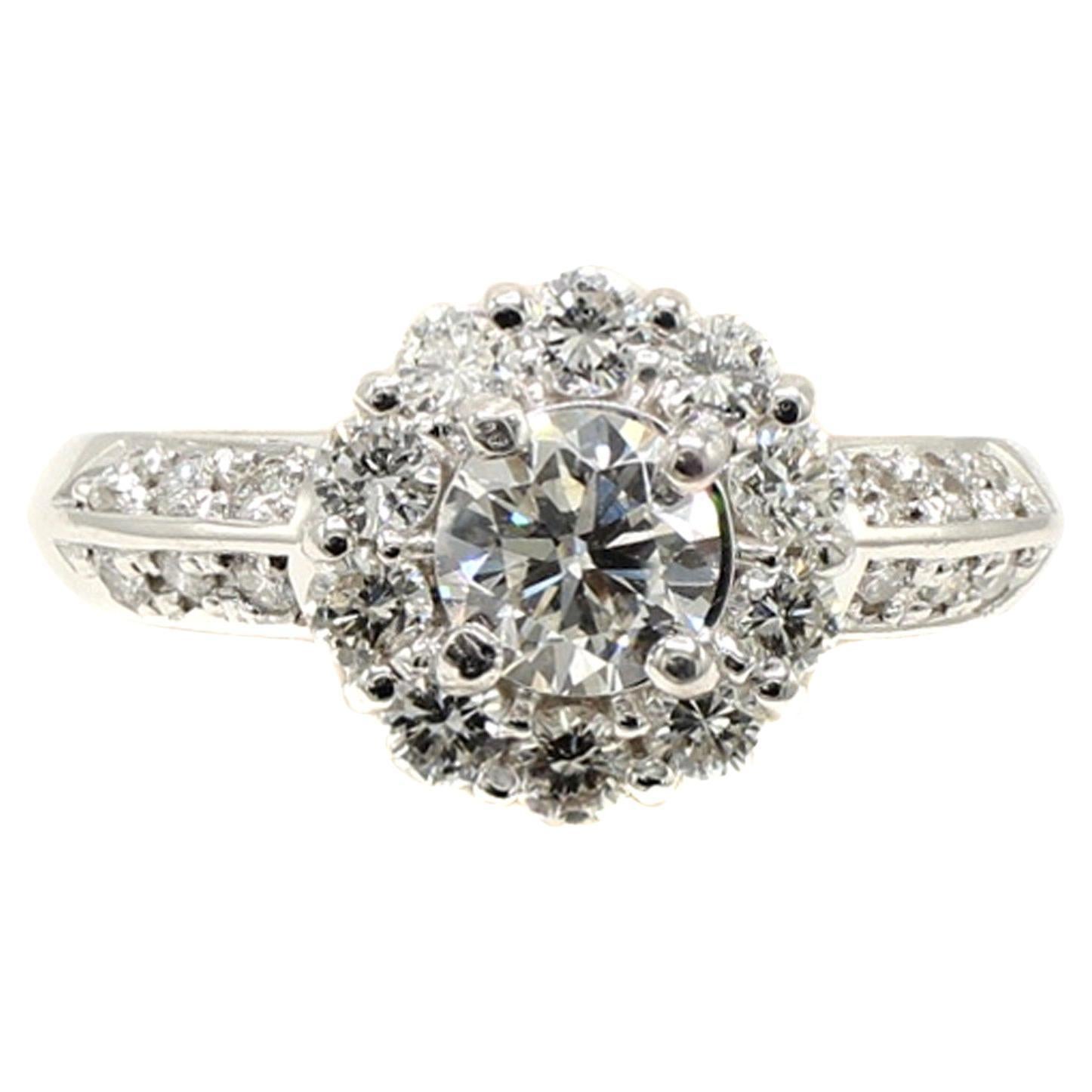 Platinum Diamond Engagement Ring