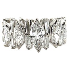 Platinum Diamond Eternity Band 4.30 ctw