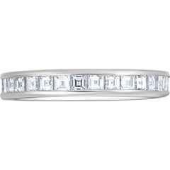 Platinum Diamond Eternity Band