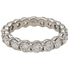 Platinum Diamond Eternity Band