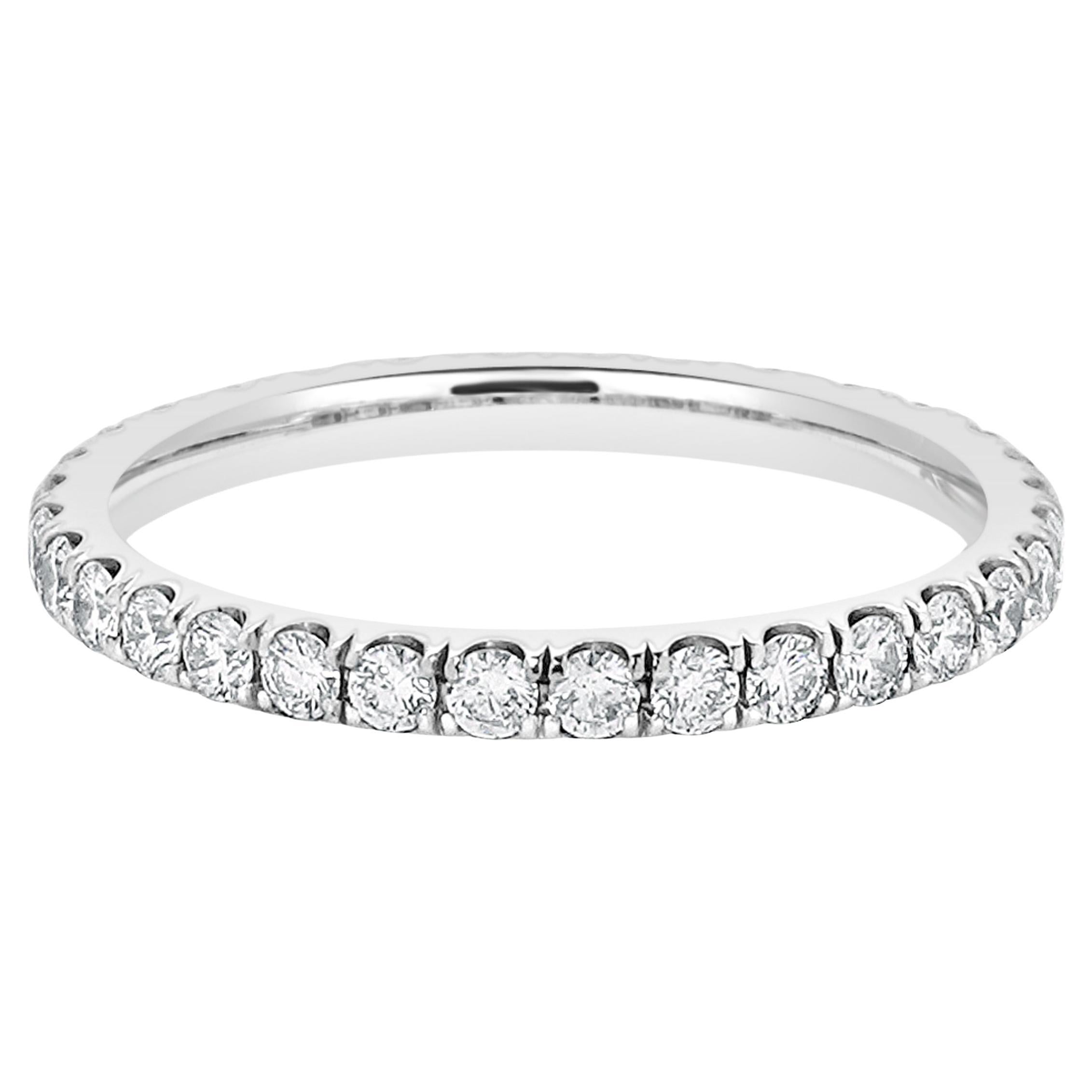 Platinum Diamond Eternity Band