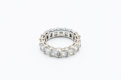 Platinum Diamond Eternity Band Ring
