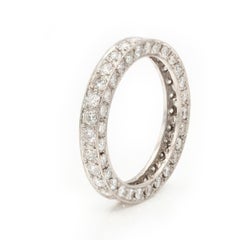 Platinum Diamond Eternity Ring