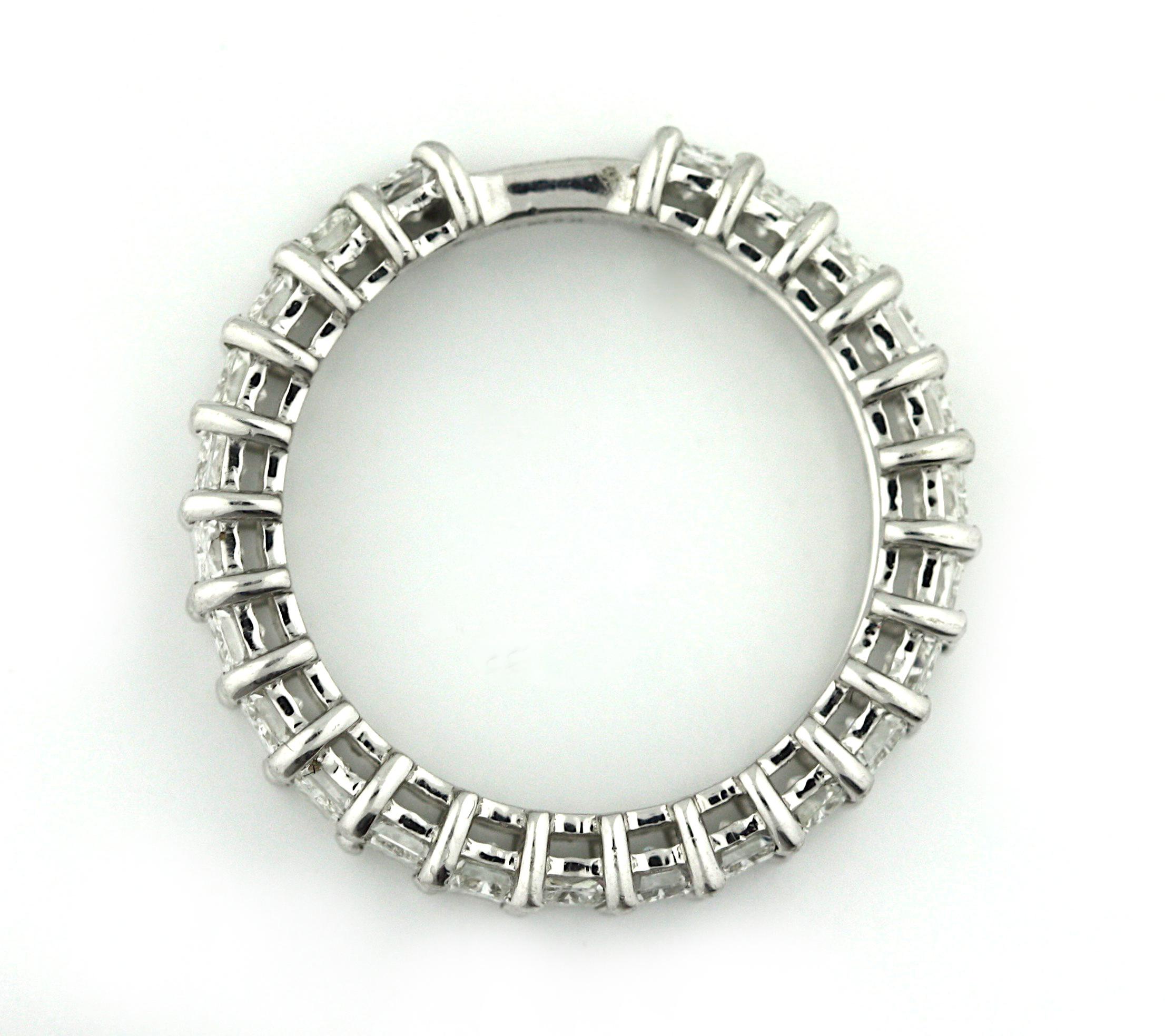 Women's or Men's Platinum Diamond Eternity Band Ring