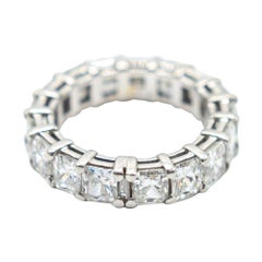 Platinum Diamond Eternity Band Ring
