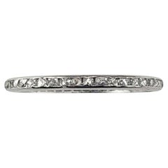 Platinum Diamond Eternity Band Ring Size 6 #22668