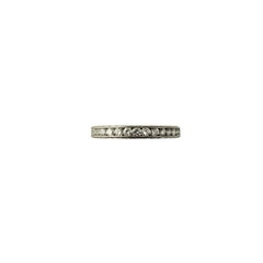 Platinum Diamond Eternity Band Ring Size 6 #22692